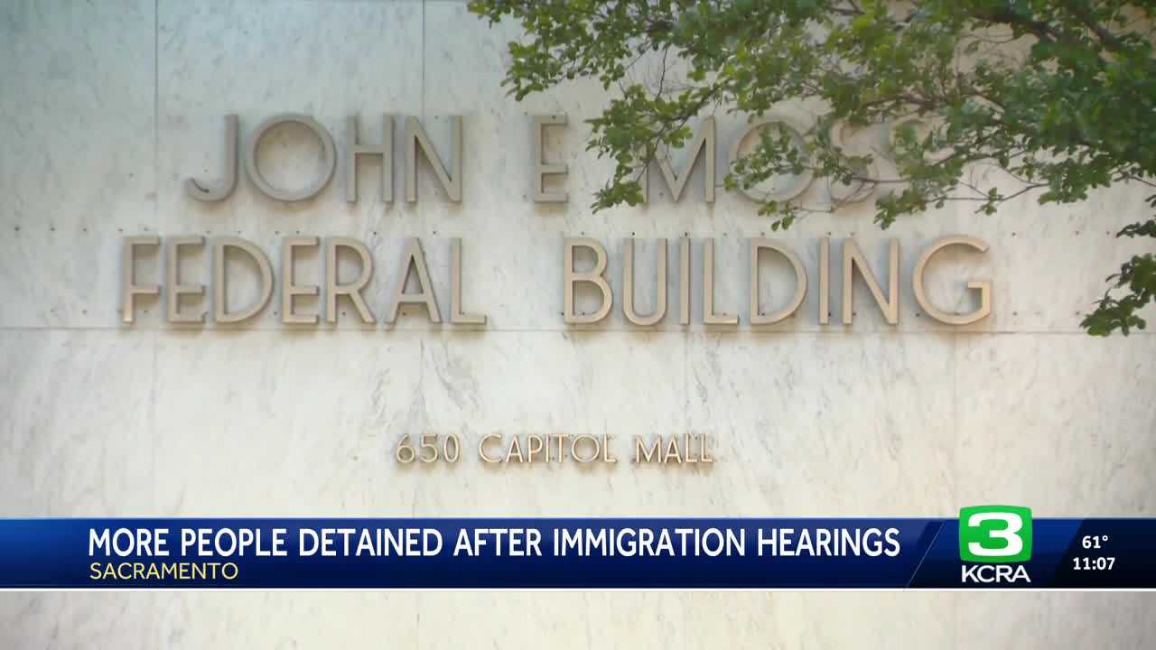 Two men detained by ICE after Sacramento immigration court hearings