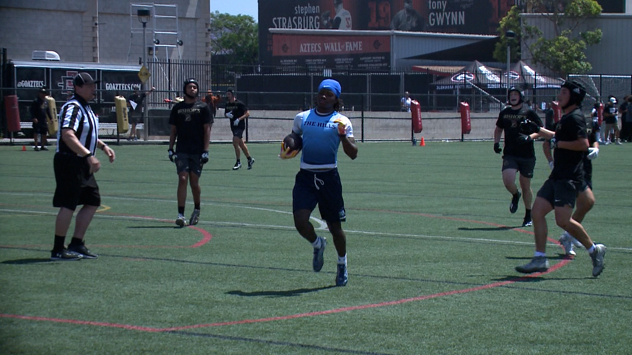 7 on 7 Football: Granite Hills 28, Bishop’s 12