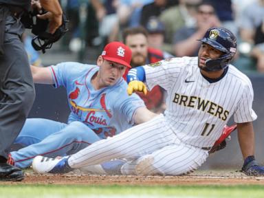 Gorman, Contreras each homer as Cardinals beat Brewers 8-5 to stop 6-game skid