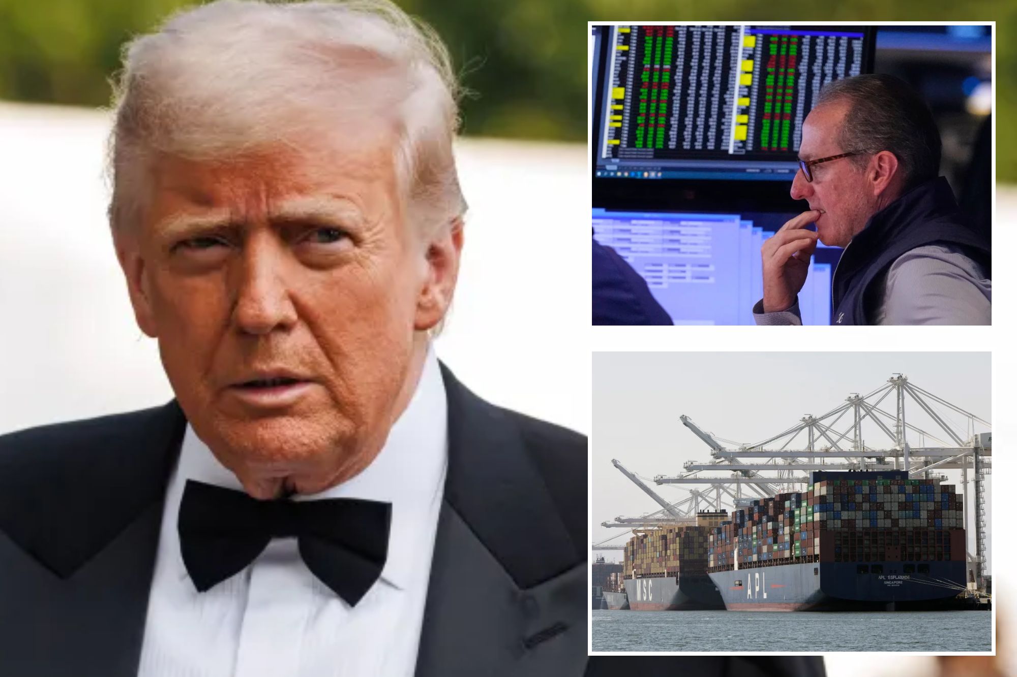  Dow falls 200 points after Trump threatens unilateral tariffs