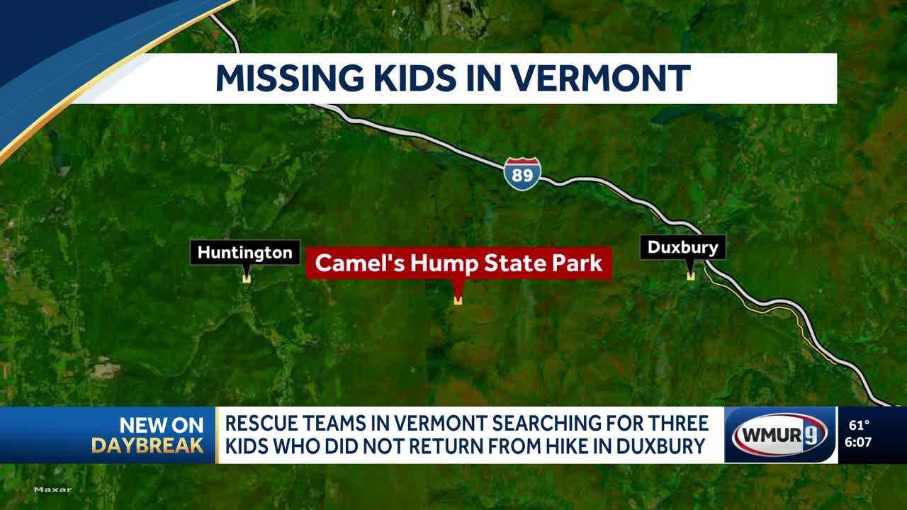 3 missing children found safe in Vermont