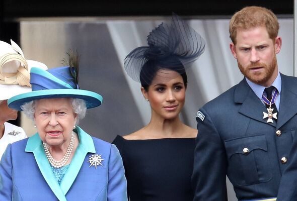 Queen Elizabeth’s six-word verdict when Harry and Meghan quit the Royal Family