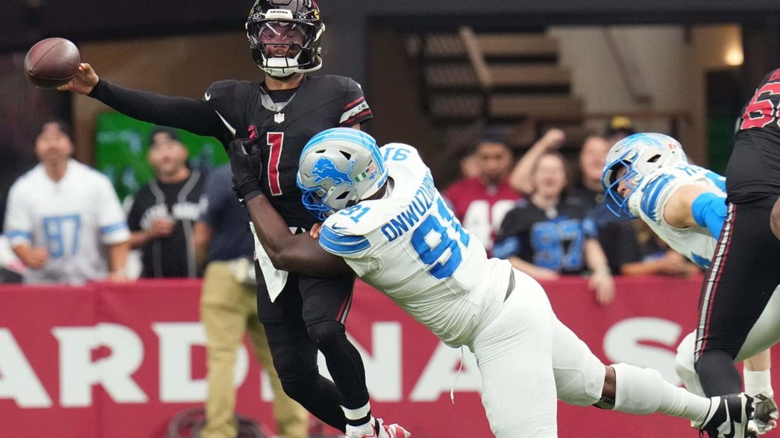 Lions DT Levi Onwuzurike (ACL) to miss 2025 season