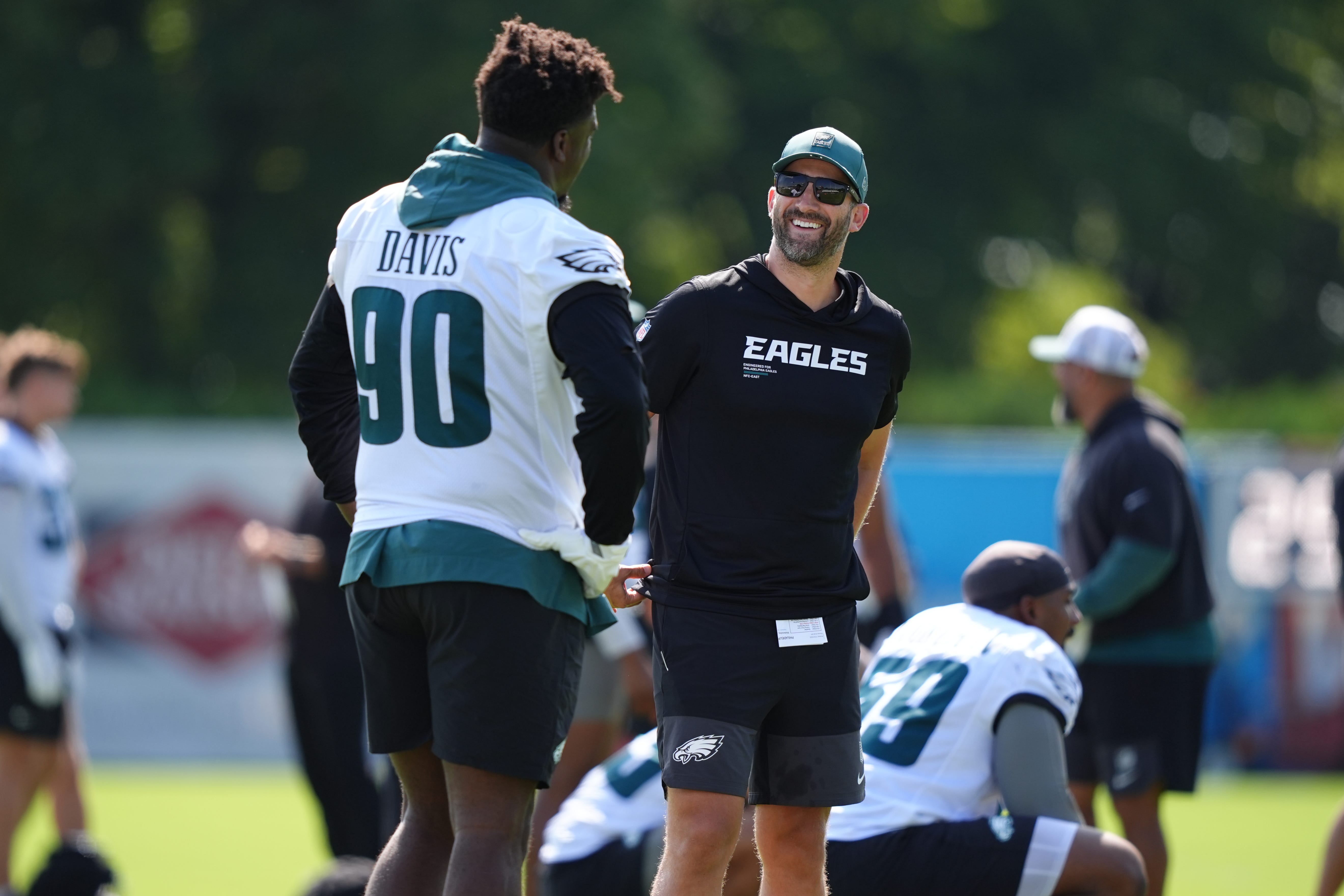 Jordan Davis makes a statement with eye-popping new physique at Eagles camp