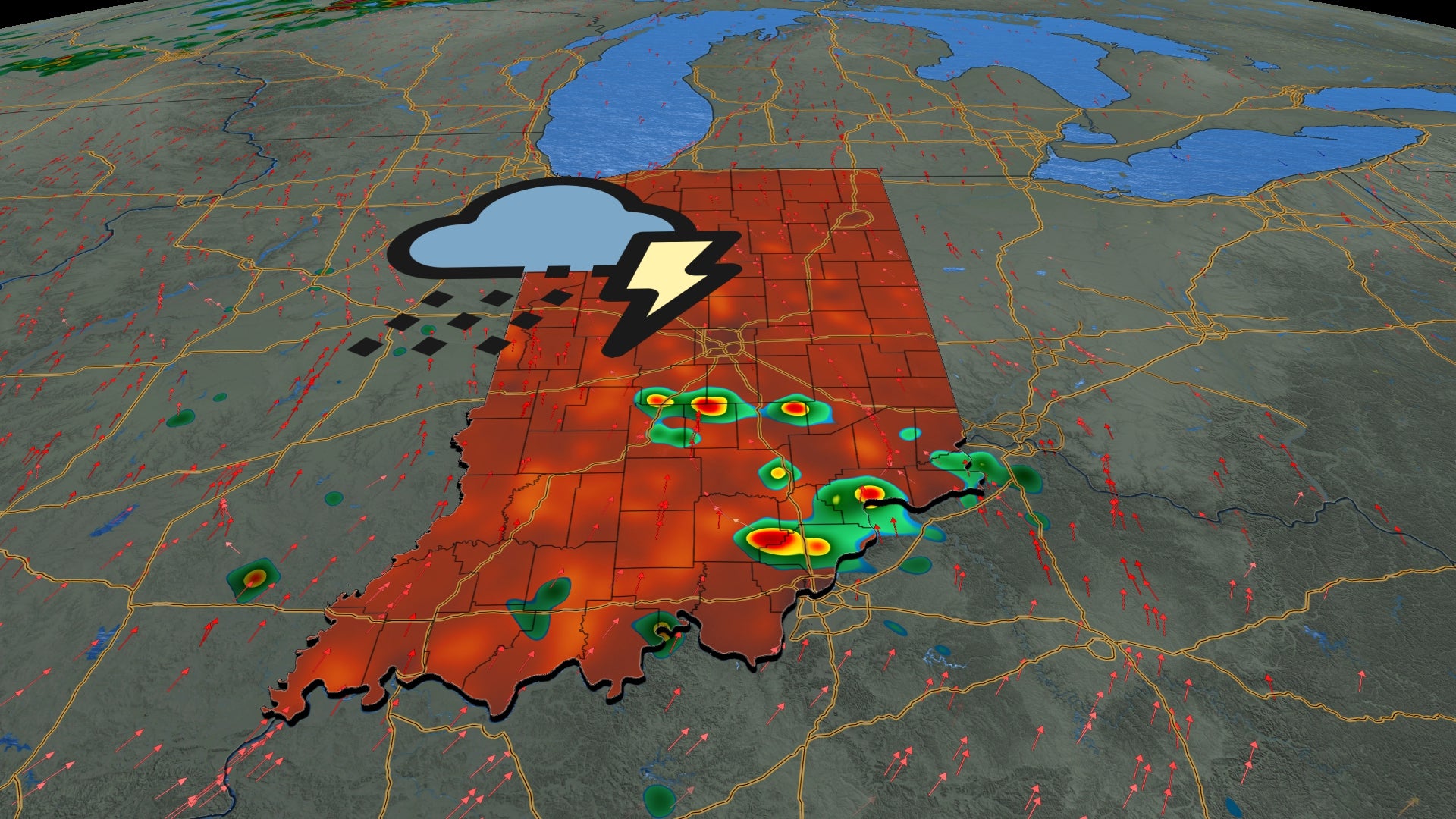Hot and humid Indiana week: daily storms may bring localized flooding | July 15, 2025