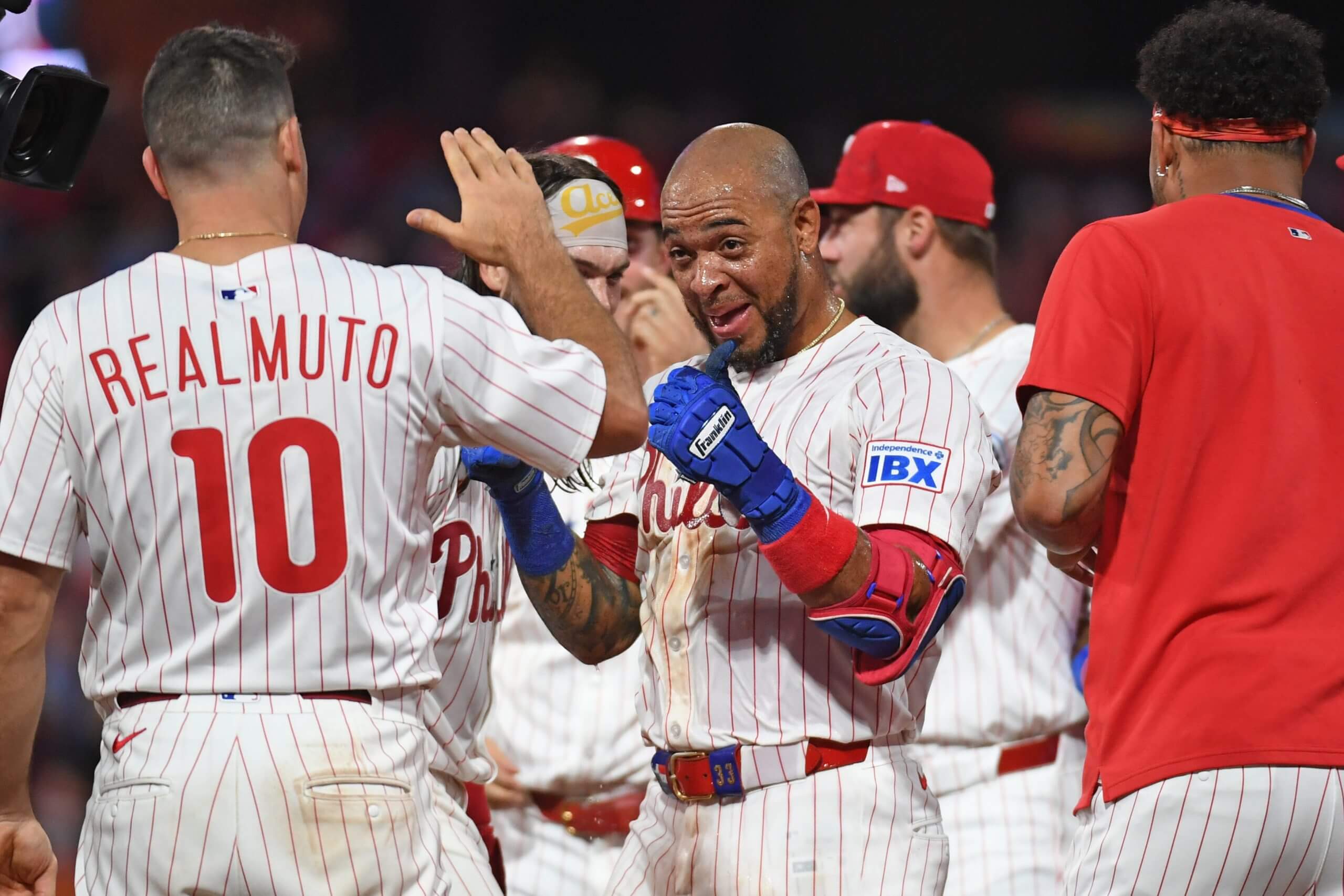 Phillies beat Red Sox on first walk-off catcher’s interference since 1969