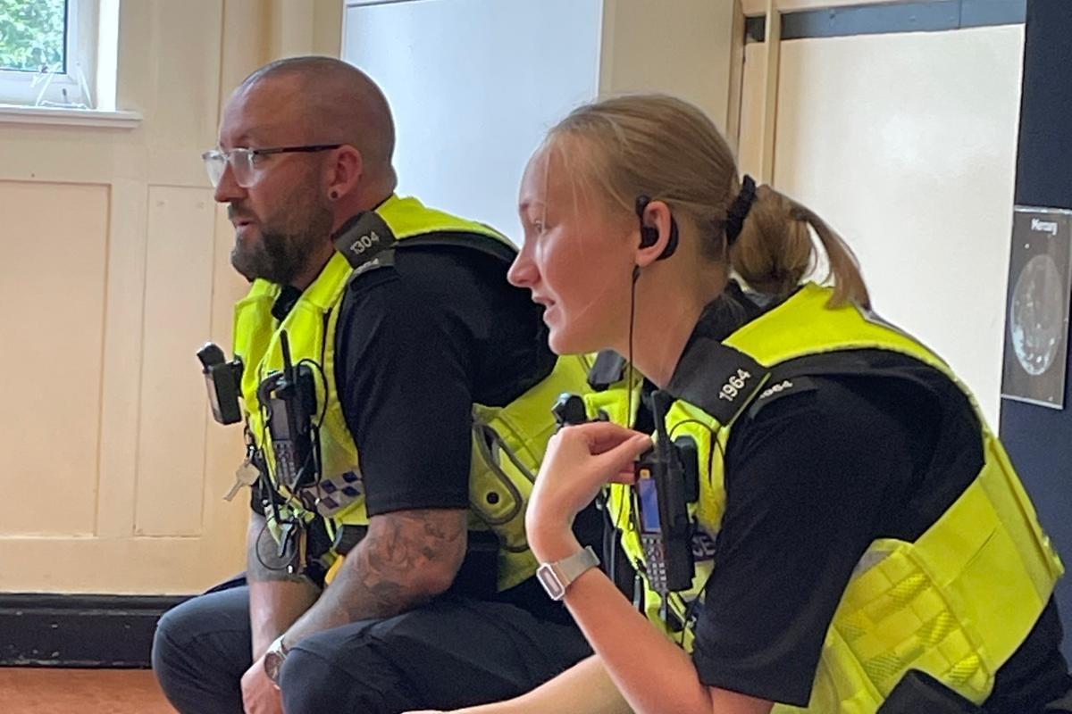 Police warn Doncaster school pupils of dangers of off-road bikes