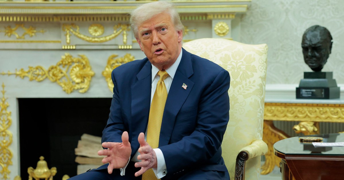  Trump fires back at ‘stupid Republicans’ calling for release of Epstein files