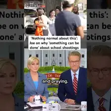 ‘Nothing normal about this’: Joe on why ‘something can be done’ about school shootings