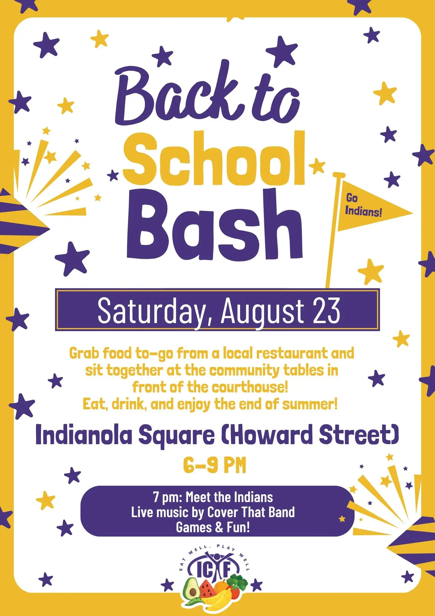 ICYF Back to School Bash Tonight on Downtown Square