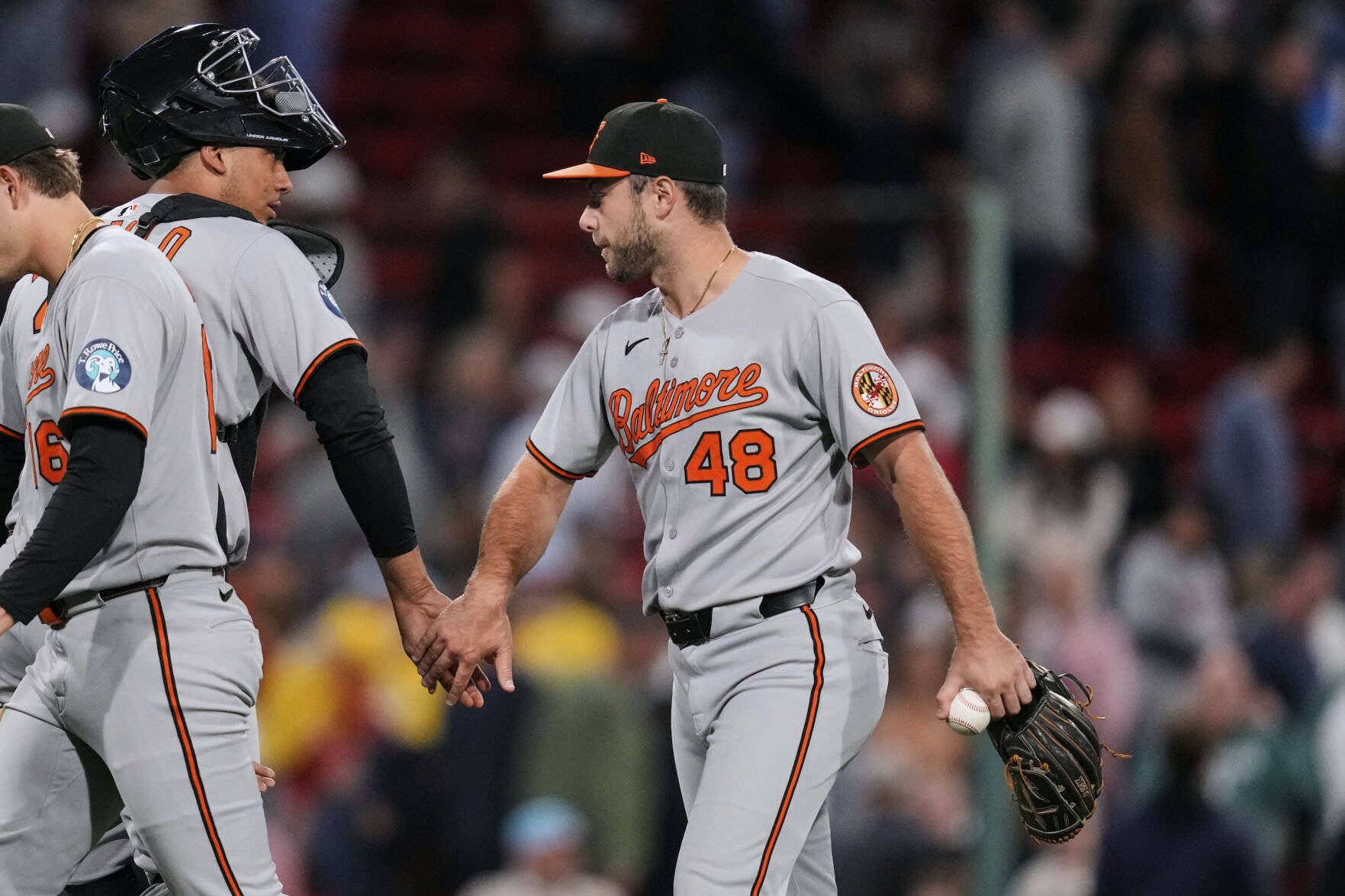 Orioles survive in extras to sweep Red Sox, 4-3, behind Samuel Basallo