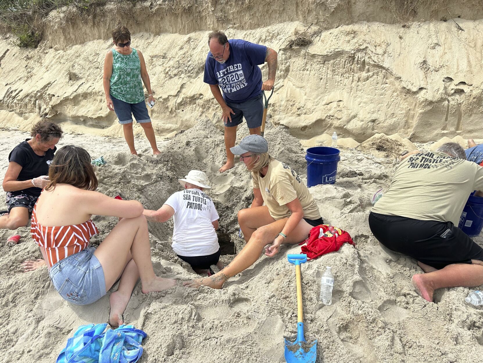  Hurricane Erin never hit land or caused major damage, but threatened turtle nests weren’t so lucky