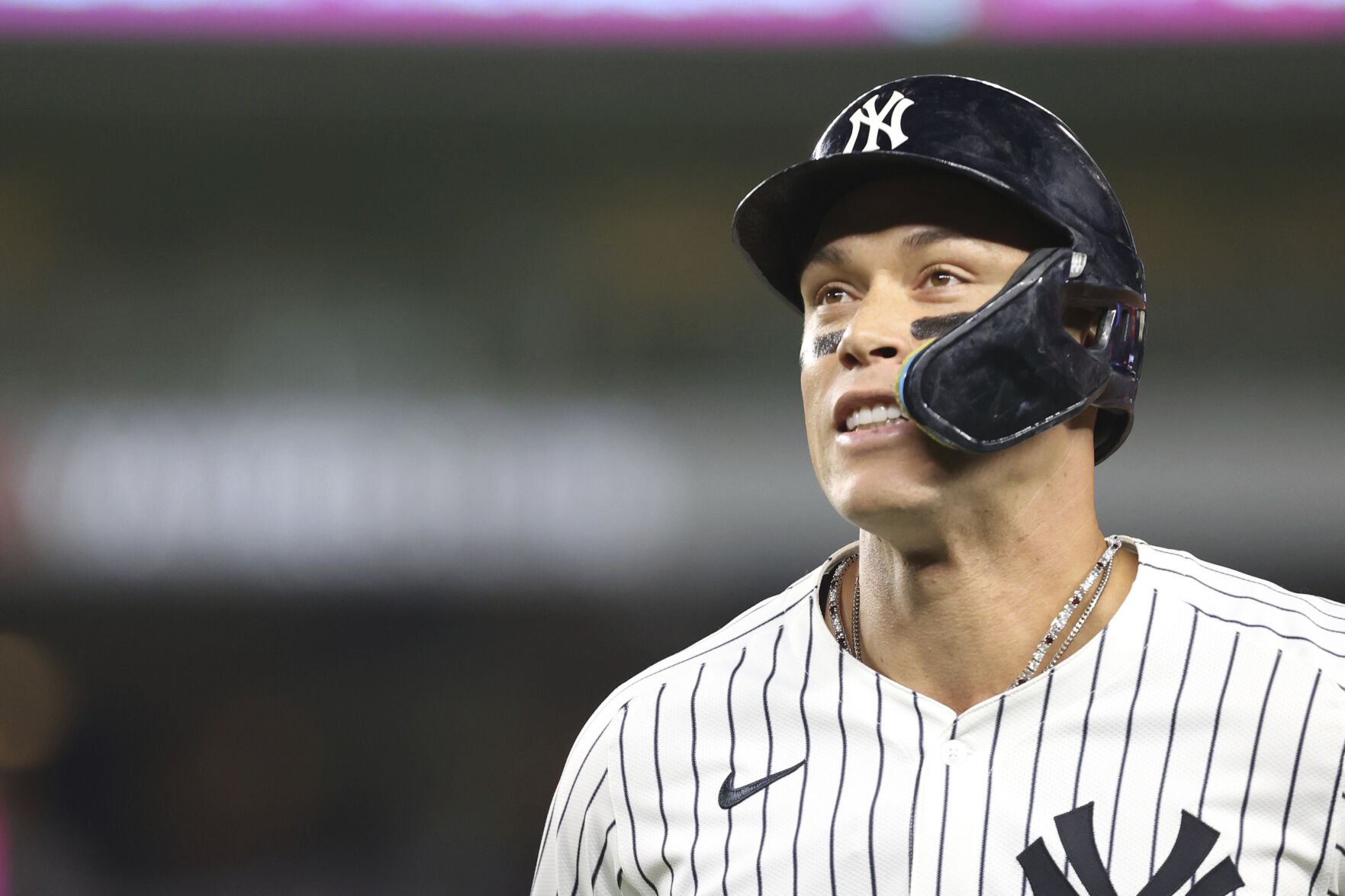 Yankees outfielder Aaron Judge throws to bases for first time since flexor strain