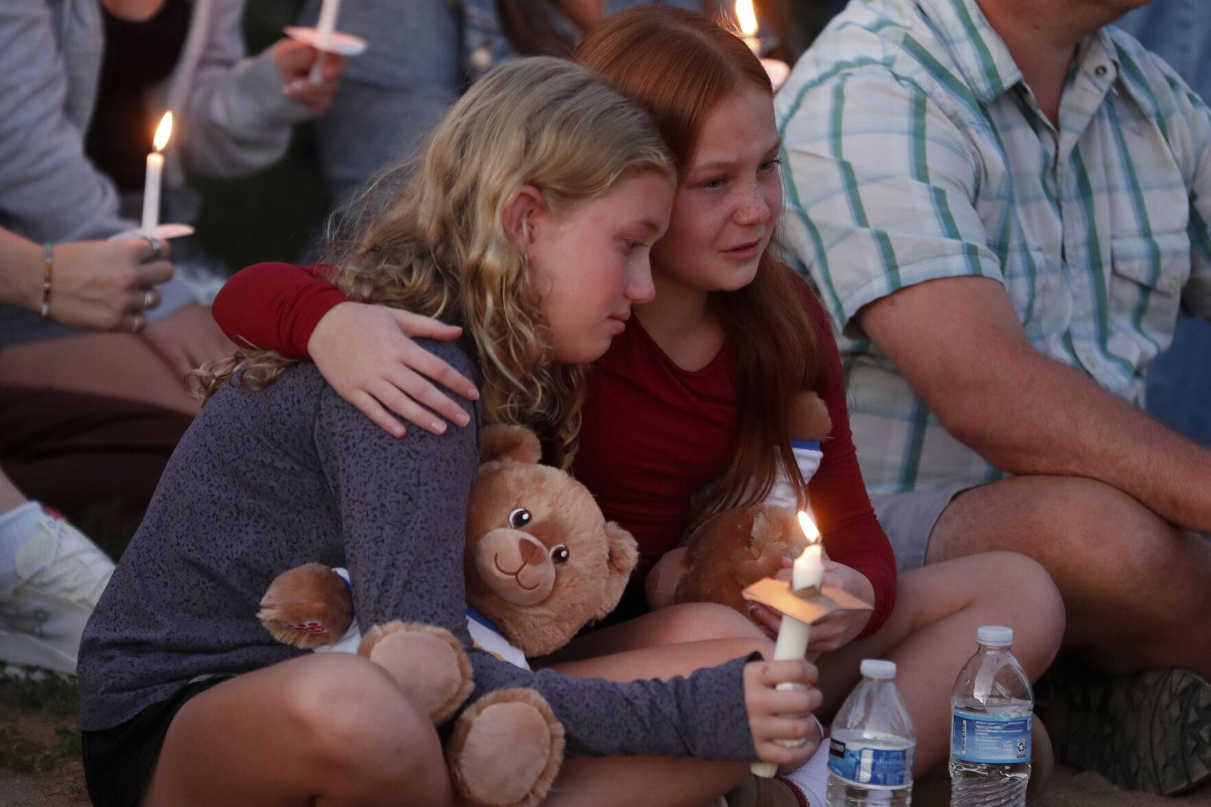 Minneapolis Catholic schoolchildren listened to a prayer, then ducked for cover from gunfire