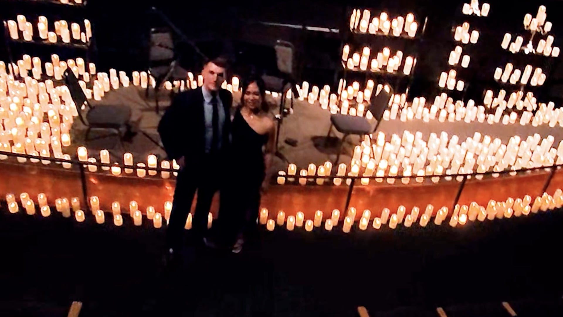 Watch this elaborate surprise proposal bring bride-to-be to tears