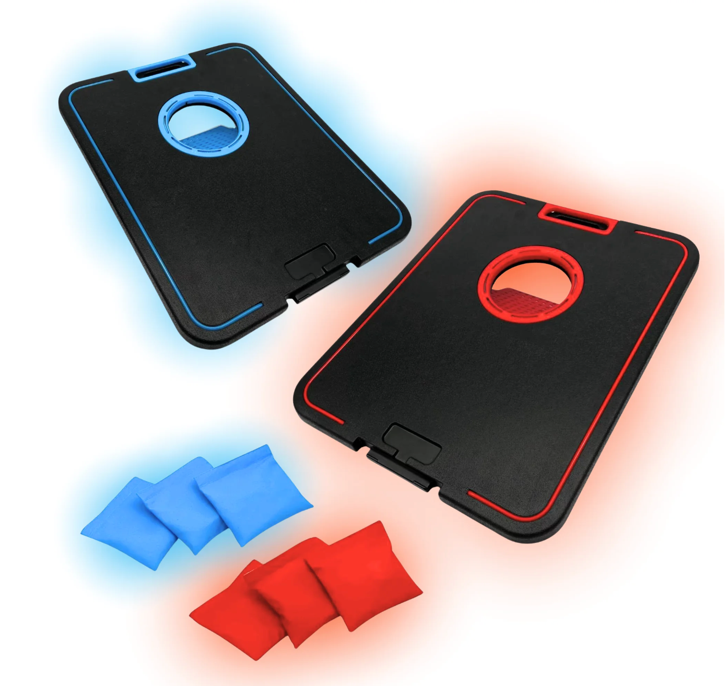 Save on the ultimate tailgating tool, an LED light up cornhole board set at Walmart