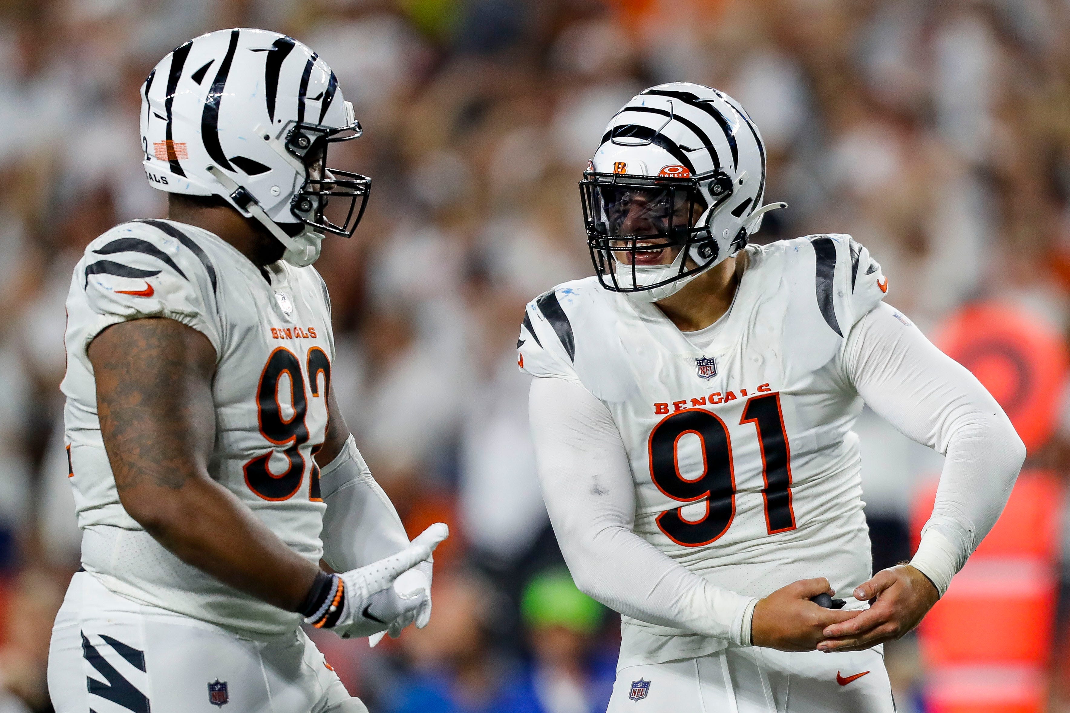 Different stripes? Trey Hendrickson is back, but these are same, silly Bengals