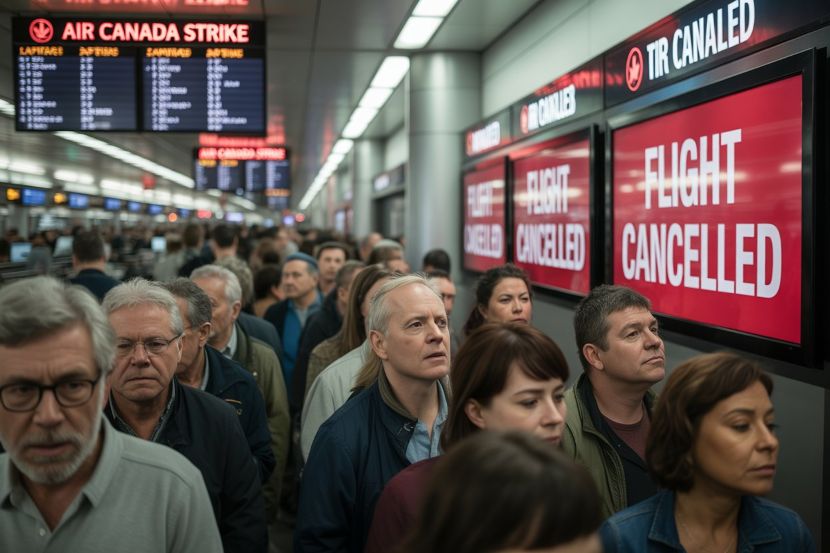 Air Canada Flight Disruptions, Passengers Facing Delays and Cancellations Amid Ongoing Strike: What You Need to Know