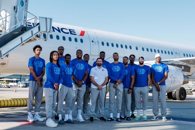 Air France Makes Basketball Travel Easier for Fans—Get Ready for Exclusive In-Flight Content