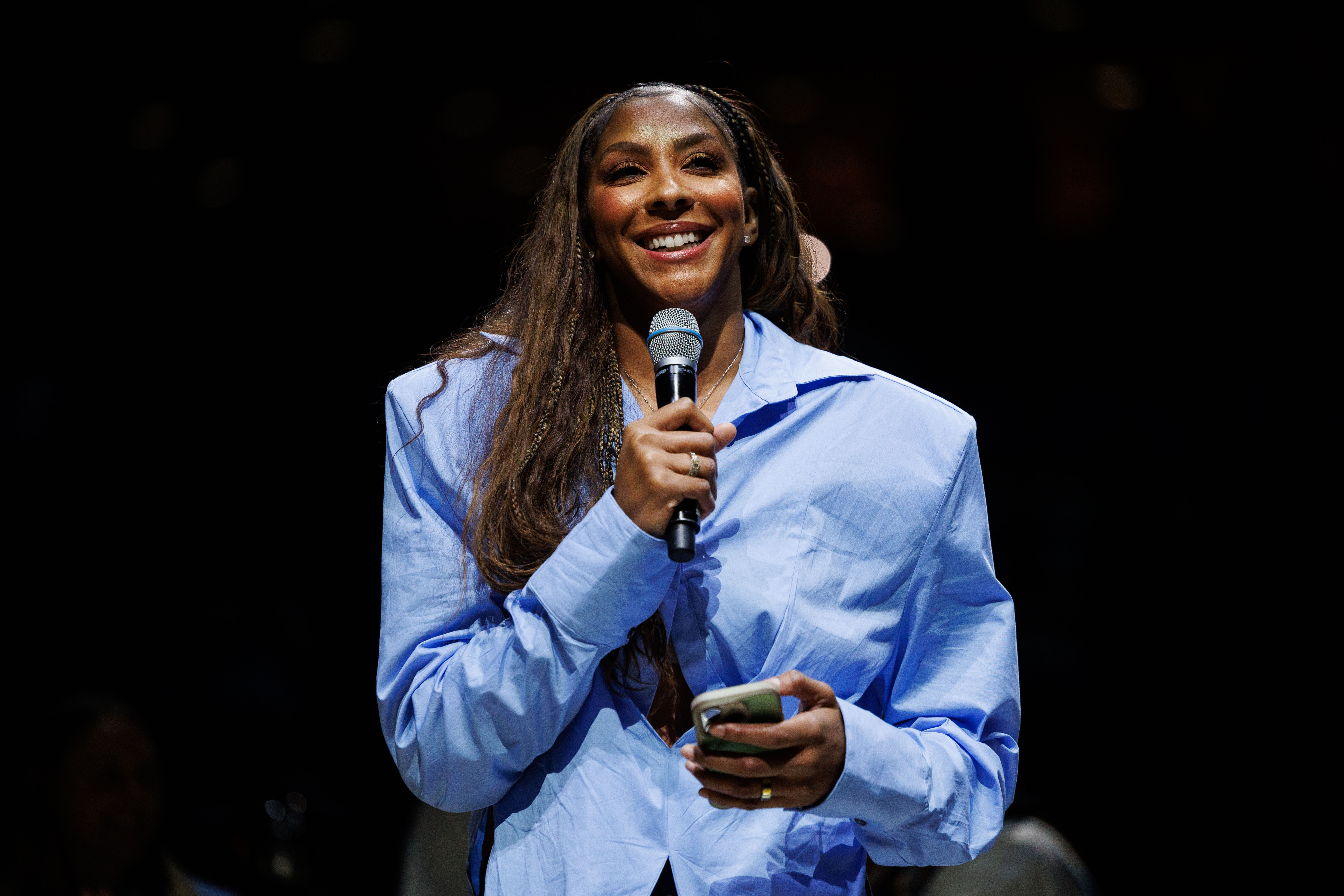 Chicago Sky retire Candace Parker’s jersey: ‘It’s super special’