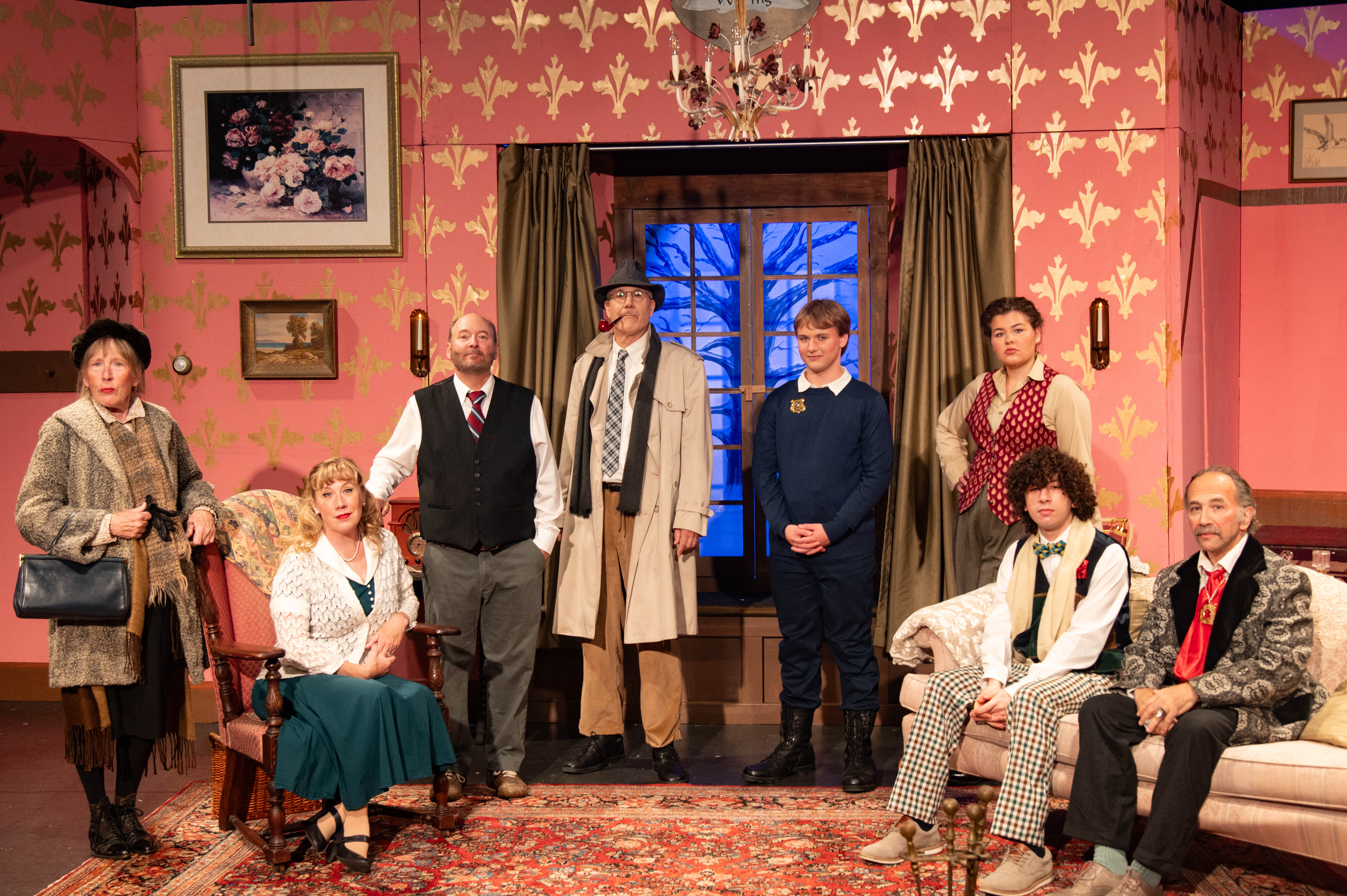 Rangeley Friends of the Arts closes summer season with “The Mousetrap”