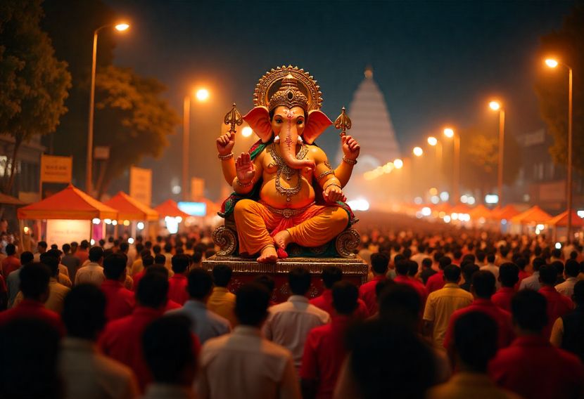  Karnataka, Gujarat, Rajasthan, Telangana, Tamil Nadu And More: Experience the Magic of Ganesh Chaturthi, Here Are Top Ten Indian States To Celebrate the Festival with Devotion and Grandeur