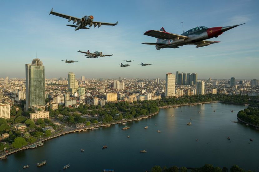 Phu Thuong, Tay Ho, Ba Dinh, Hoan Kiem, and Other Areas Are The Best Spots to Watch Air Show In Hanoi This September: A Complete Guide of What You Need To Know
