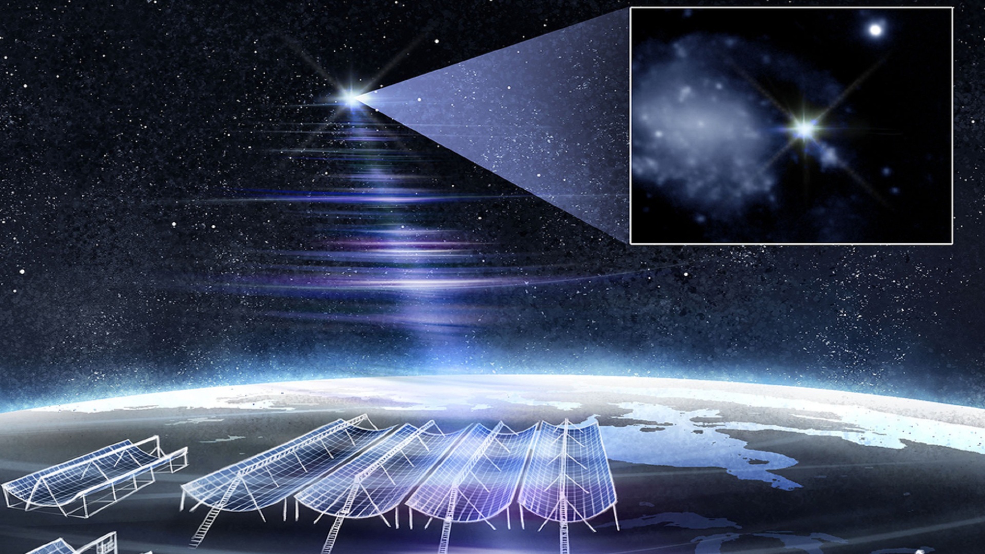  Astronomers spot brightest fast radio burst ever, just 130 million light-years away