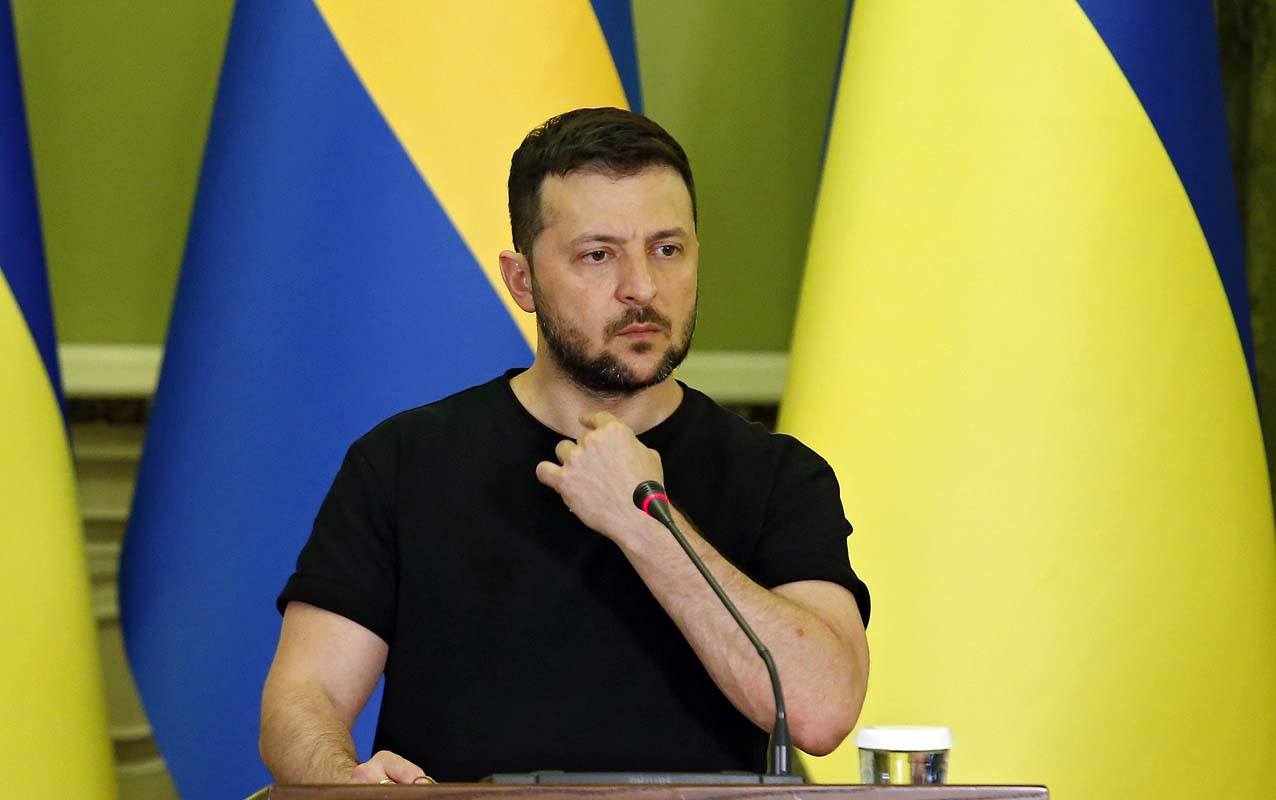  Zelensky discusses critical points with Norwegian PM, European Council president