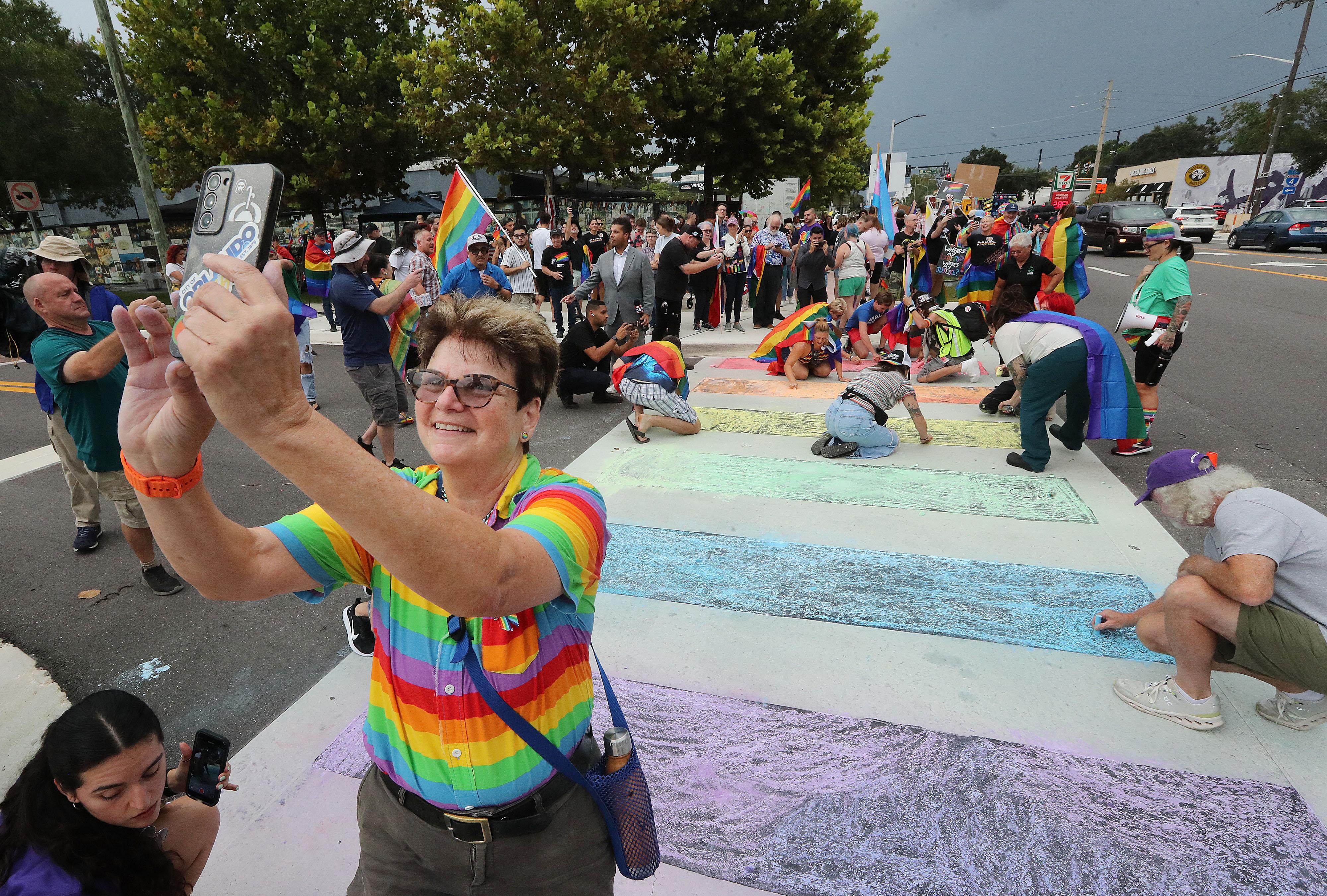 After painting over Pulse rainbow, Florida tells Orlando to remove 18 more crosswalks