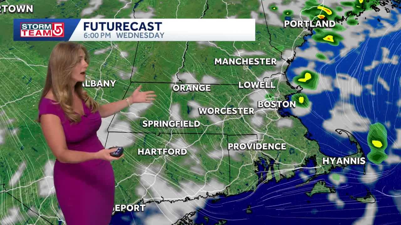 Video: Increasing clouds, risk of showers for some