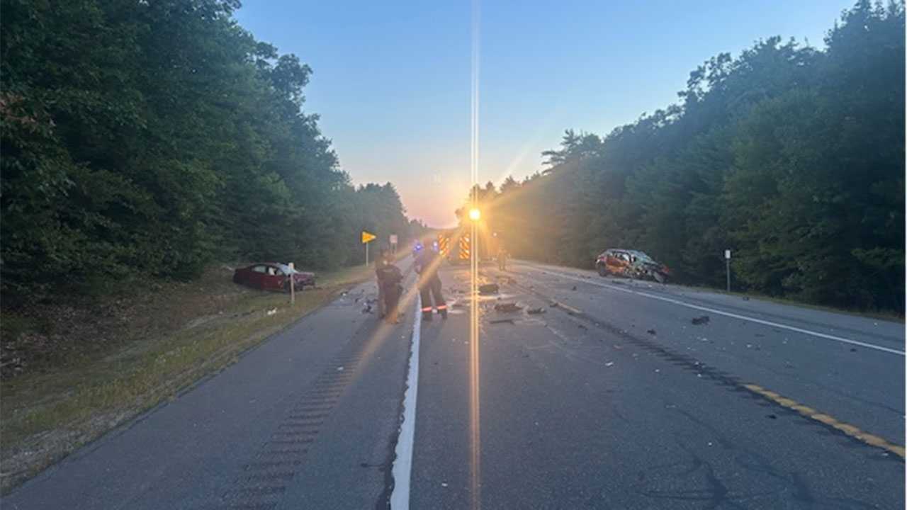 1 dead, 1 seriously injured in crash on Route 16 in Milton