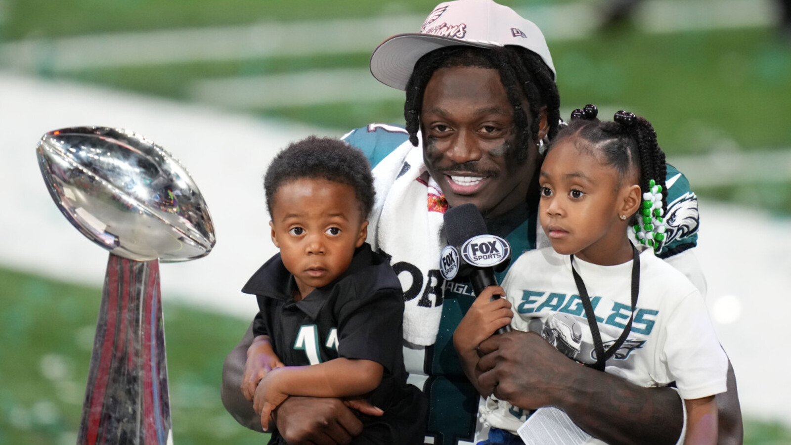 AJ Brown drops 8 spots but ranks ahead of Cowboys’ star WR on NFL’s Top 100 Players list