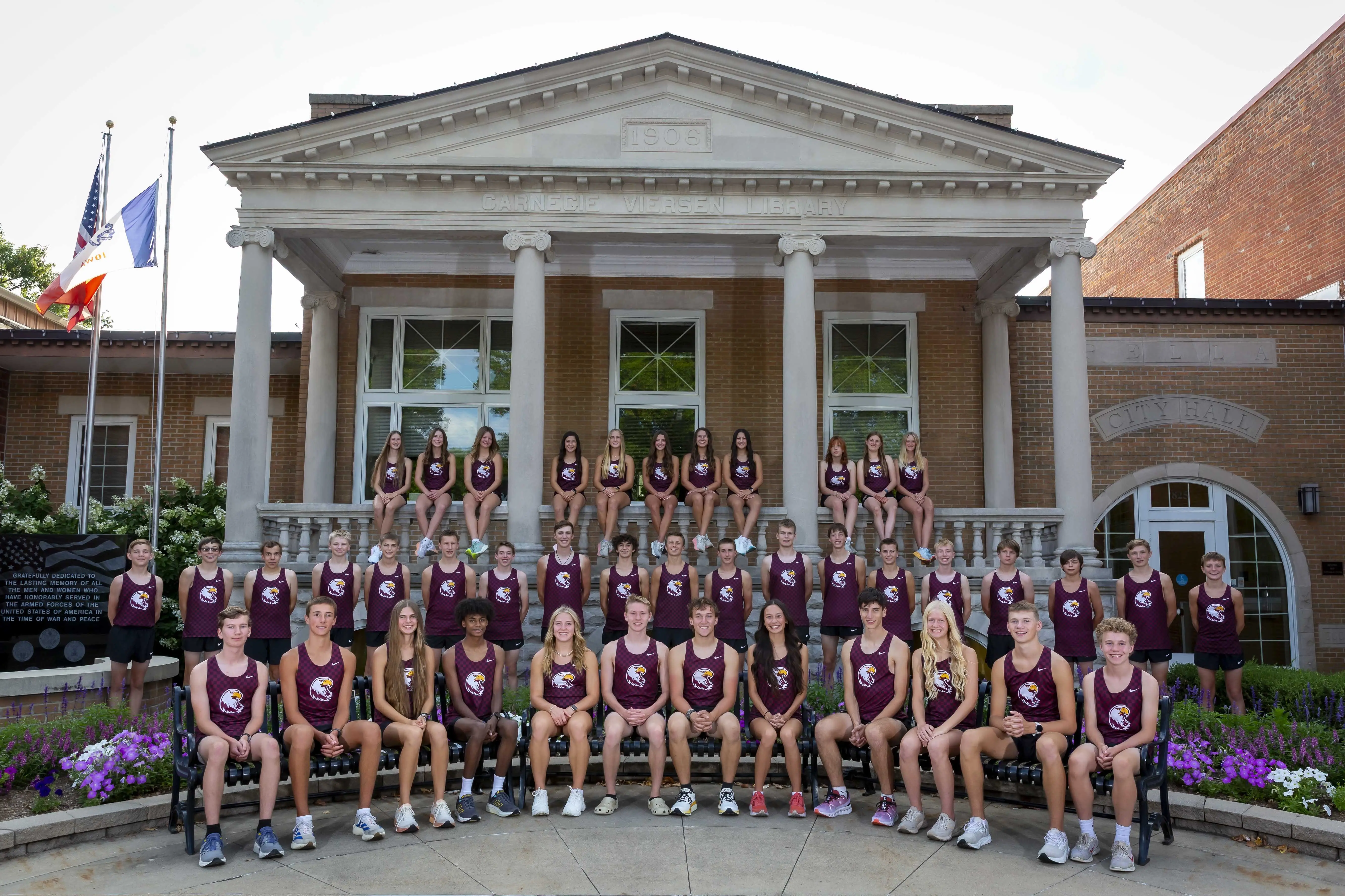 Pella Christian Cross Country Teams 3rd in Season Opener, Girls Tennis Defeats Oskaloosa