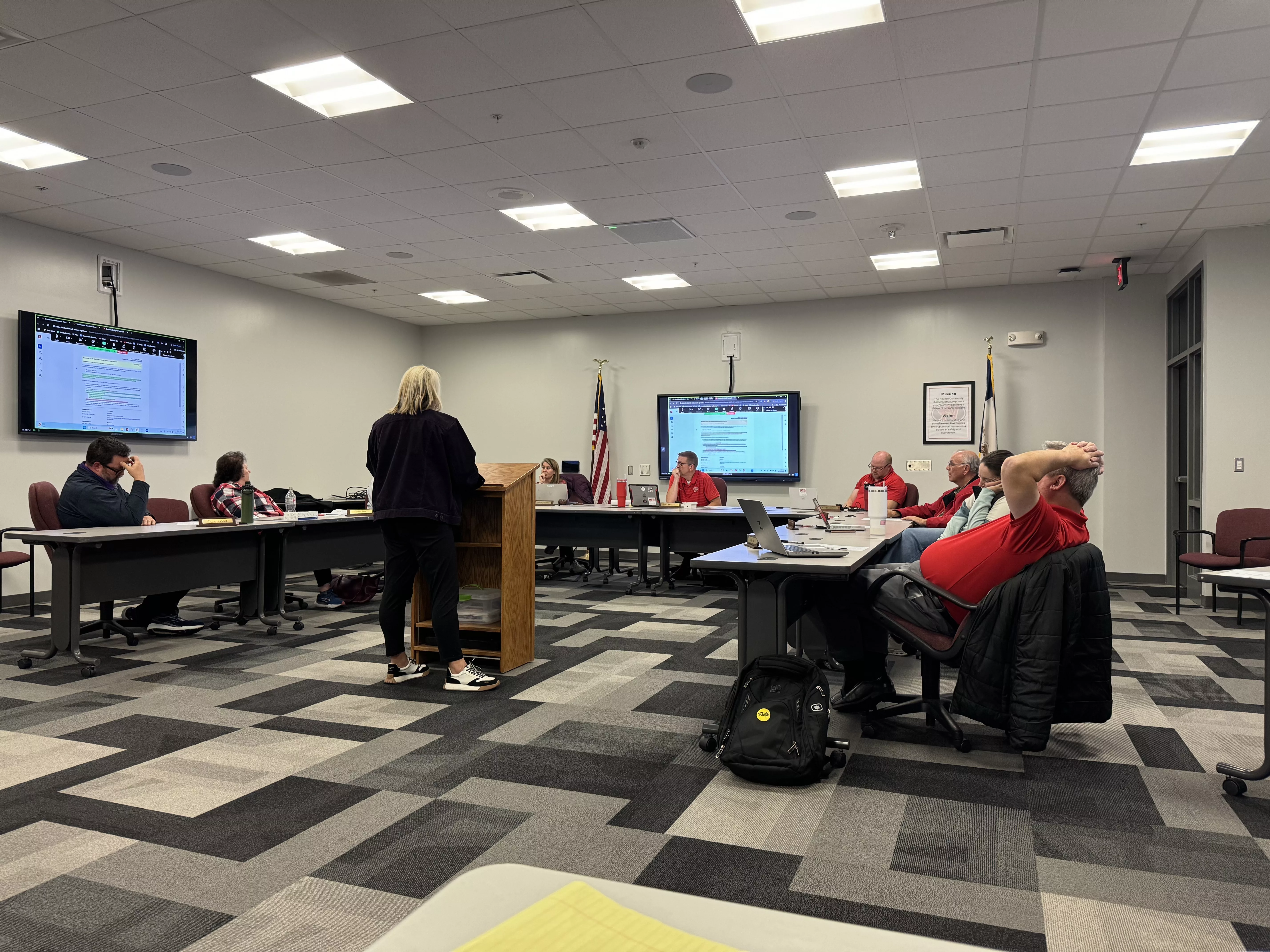 A Report On Today’s First Day Of School Highlights Newton School Board Agenda