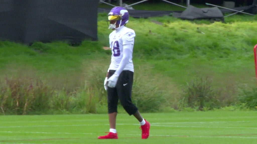 Justin Jefferson returns to practice with Minnesota Vikings following hamstring strain