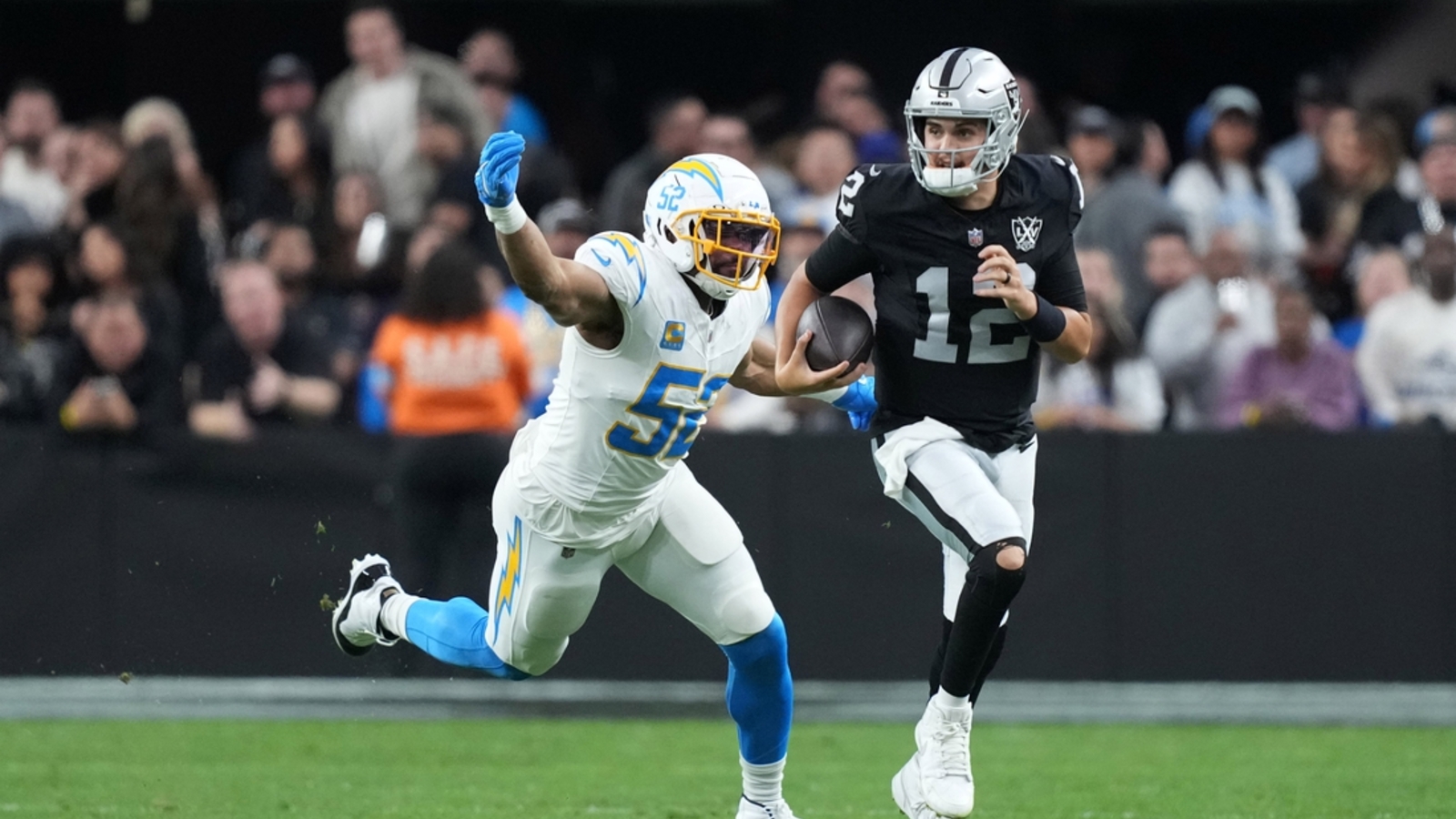 Chargers LB Khalil Mack (elbow) ruled out vs. Raiders