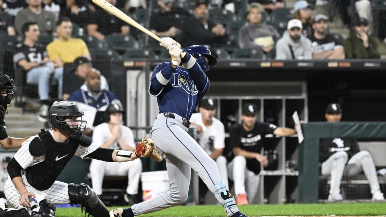 Rays slip past White Sox behind three home runs