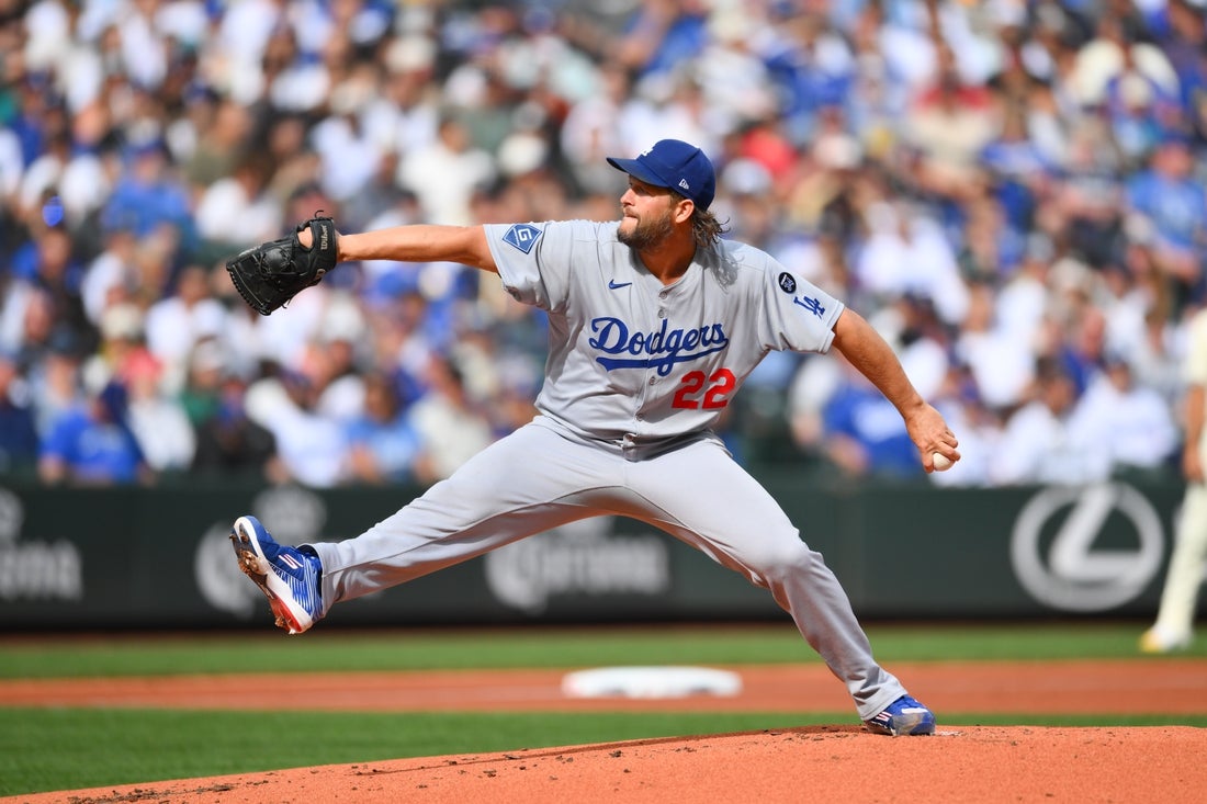 Dodgers leave LHP Clayton Kershaw off Wild Card Series roster