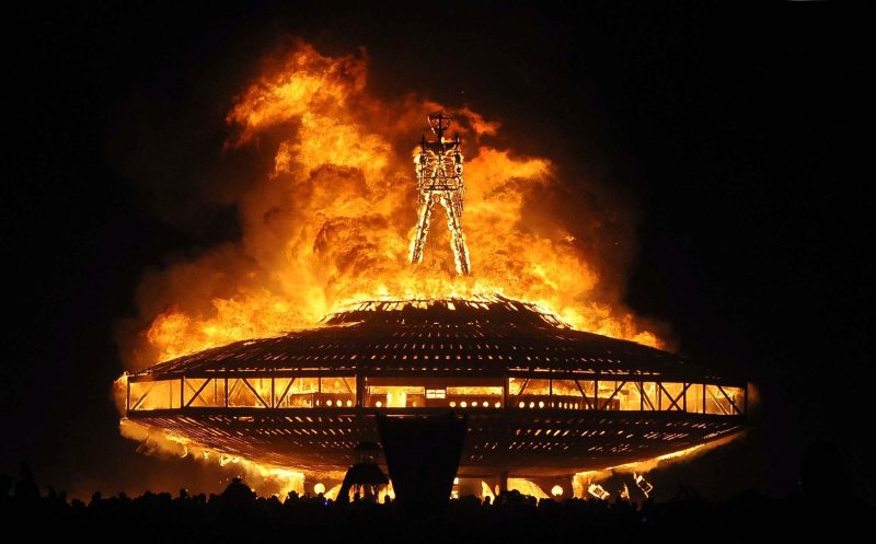 Man found dead at Nevada’s Burning Man festival