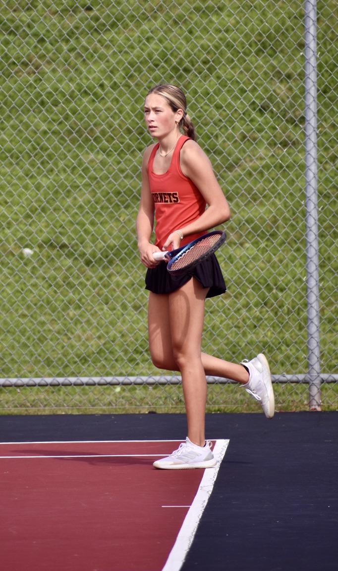 High school girls tennis: Hornets fall at Gray Stone