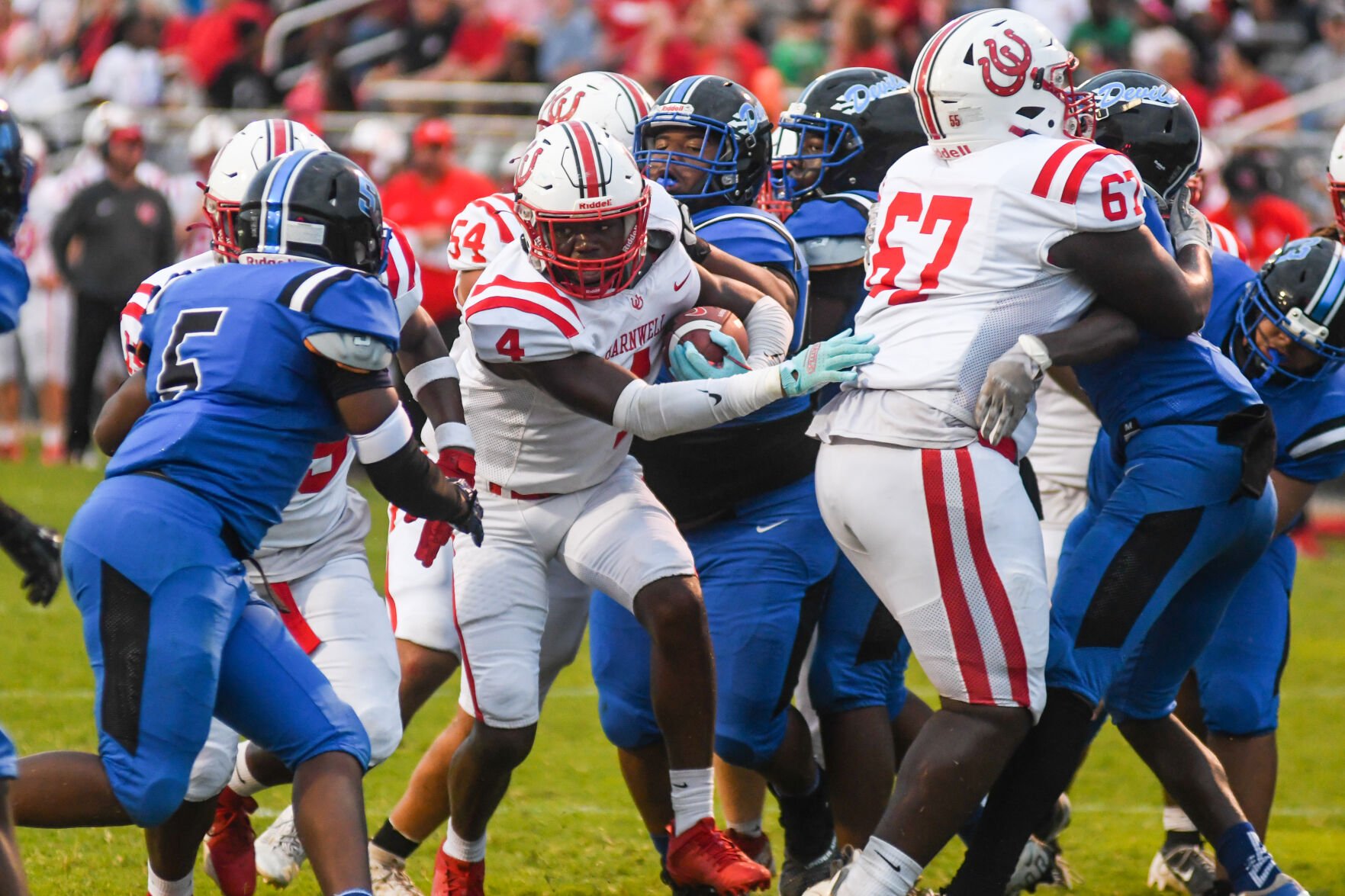 3 Aiken-area prep football teams ranked in state media poll after Week 2 of regular season