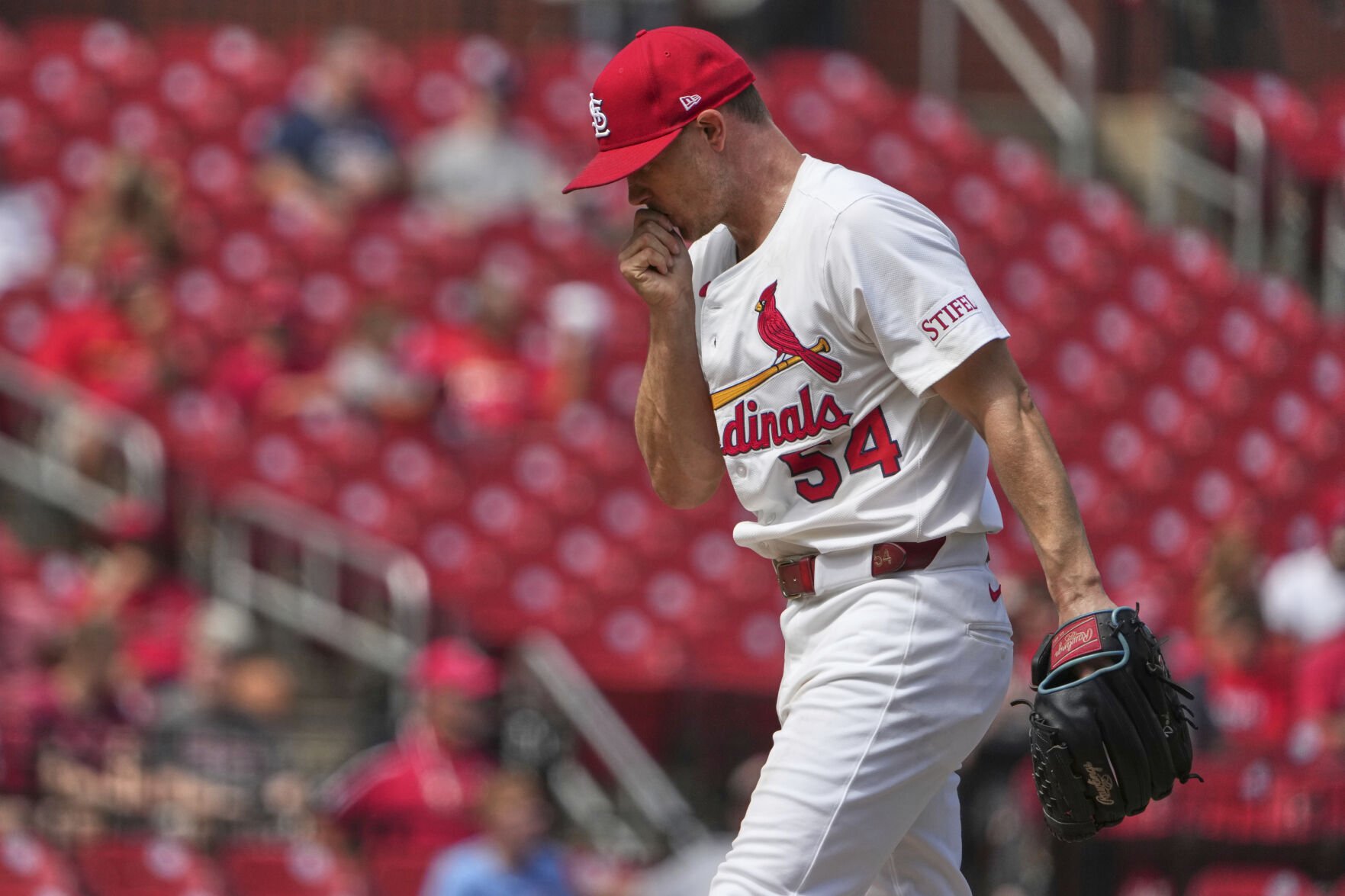 On Nikki Glaser Day at Busch Stadium, Athletics do the roasting, rout Cardinals 11-3