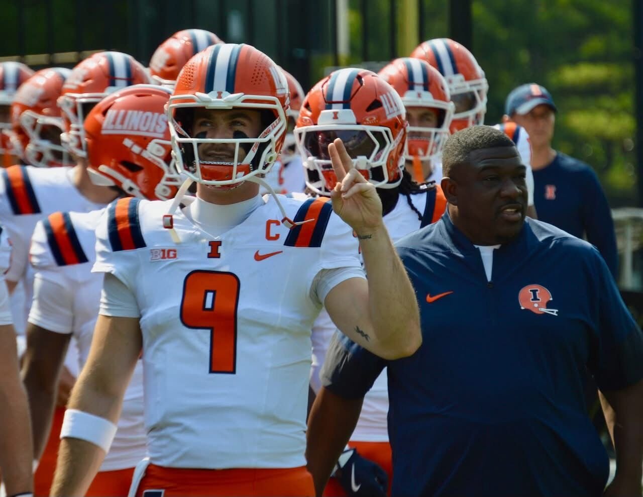 Gameday Central | No. 11 Illinois 14, Duke 13, Halftime