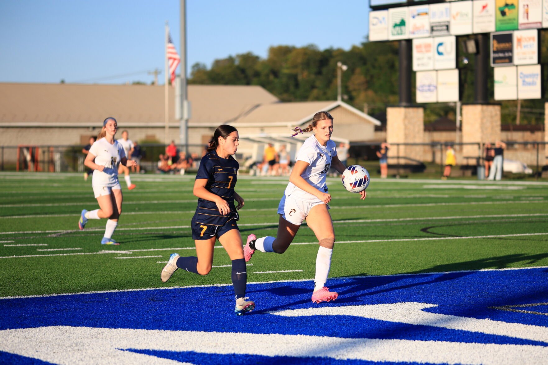 Larnerd, Summers combine for all 7 goals for undefeated, unscored upon East Fairmont in win over Lincoln