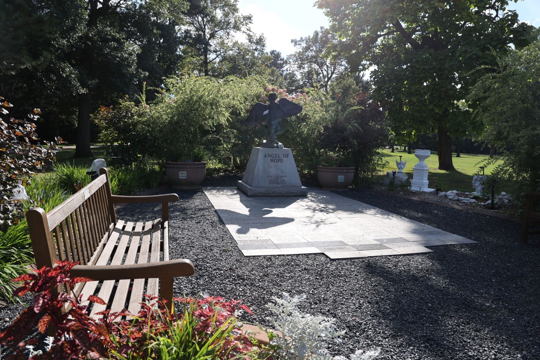 Eau Claire resident reflects on history of Angel of Hope garden as a community space