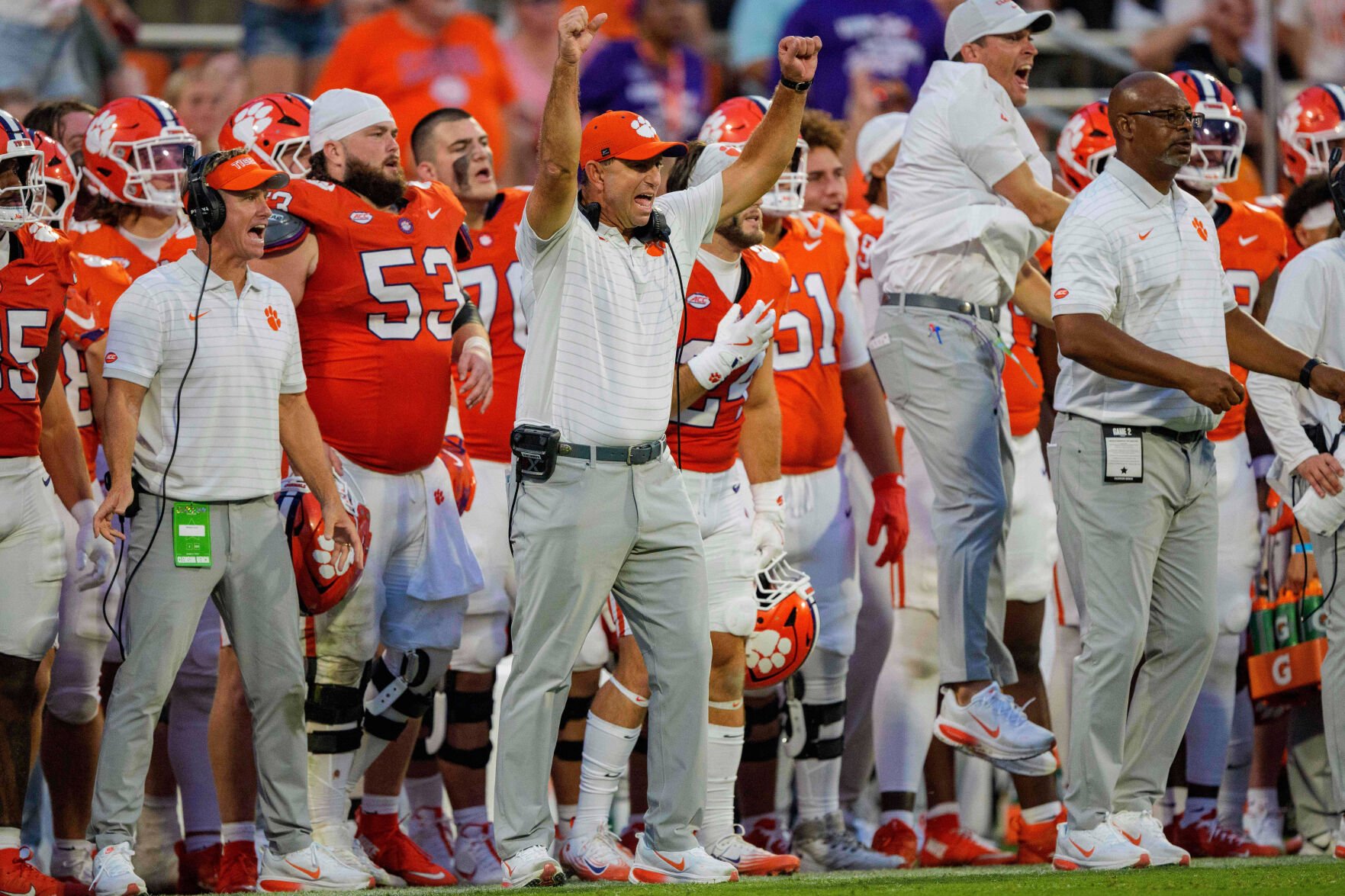 Swinney focused on conference opener vs. Tech