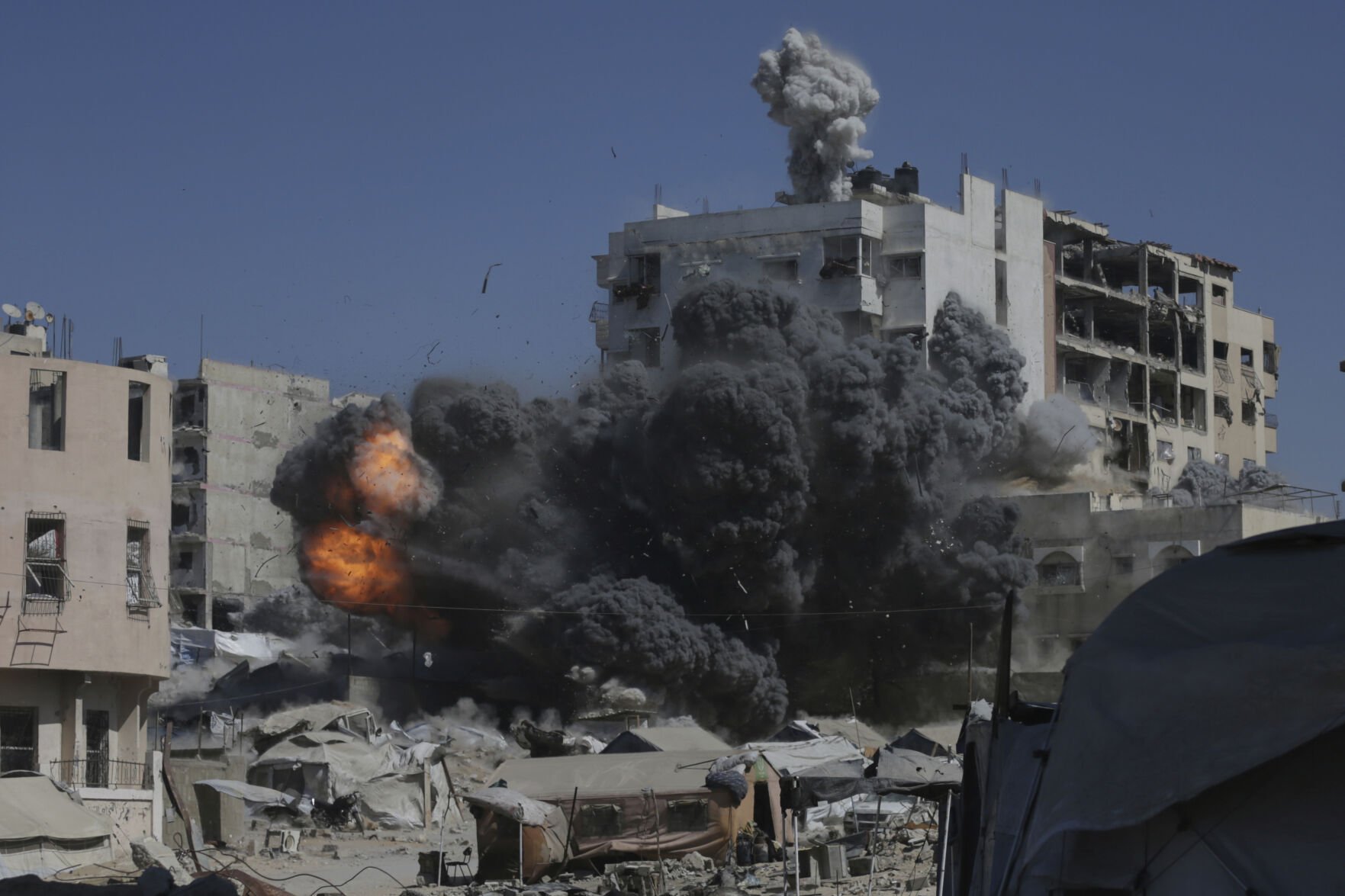 Israel ramps up strikes on Gaza City and hospital says at least 32 are dead