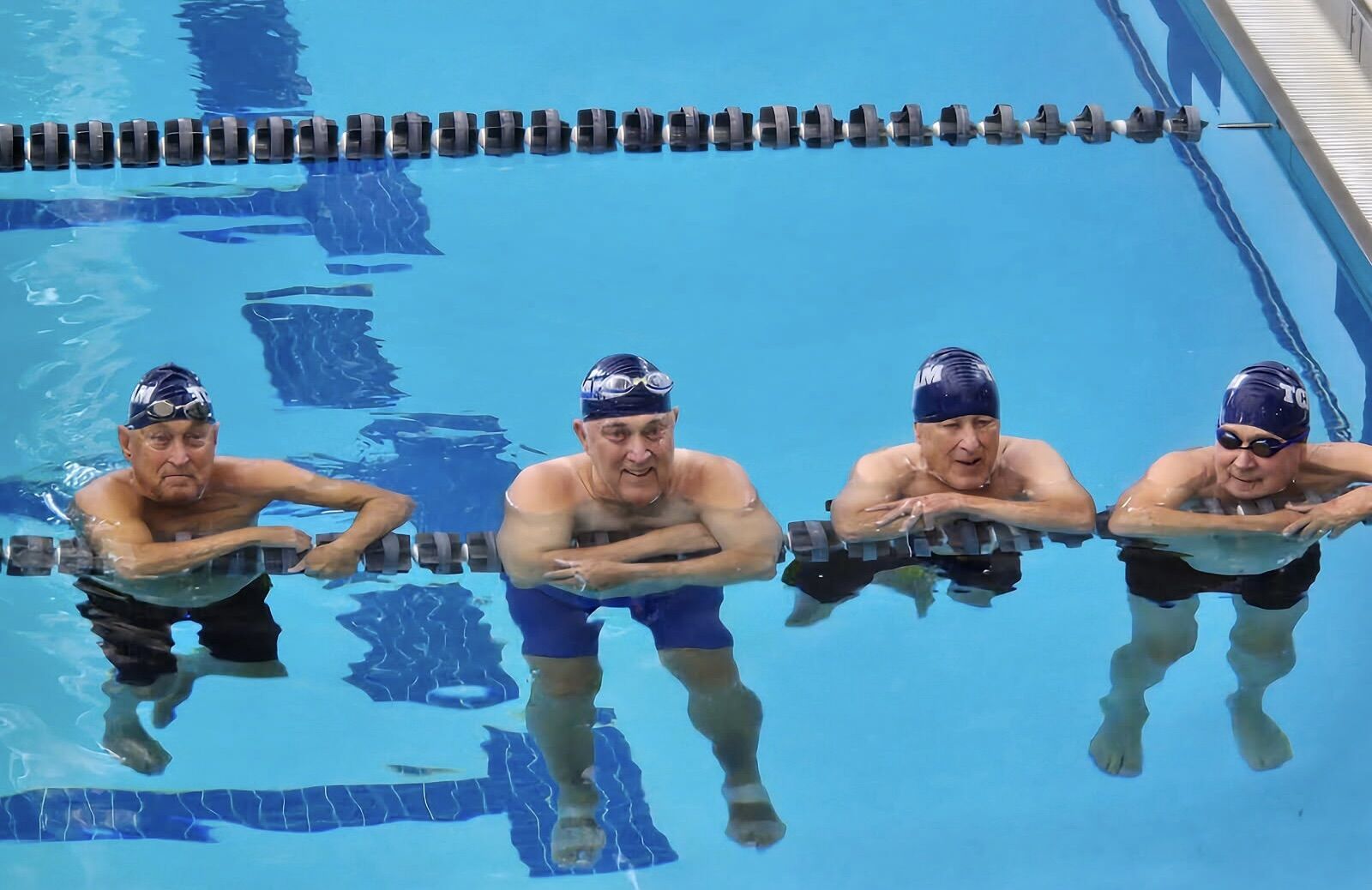 Fraternal foursome rep Tuolumne County in Virginia, set new relay swim world record