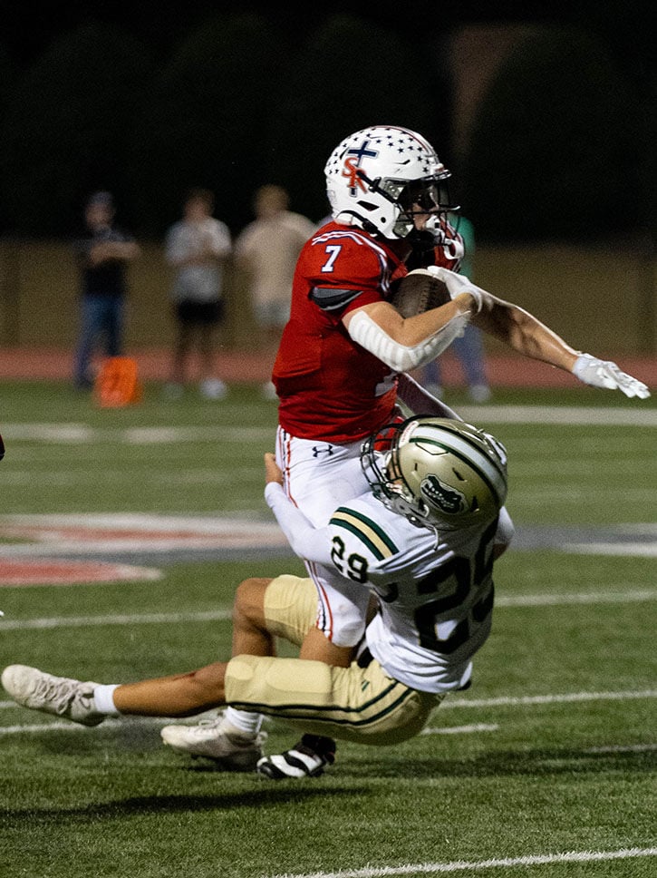 Jake Johnson Breaks Strong Rock Christian Rushing Record in Loss to Bulloch